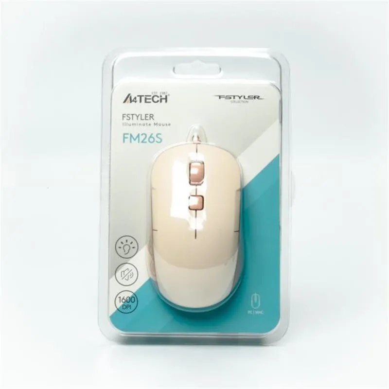 Миша A4Tech Fstyler FM26S Cafe Latte - мініатюра 11
