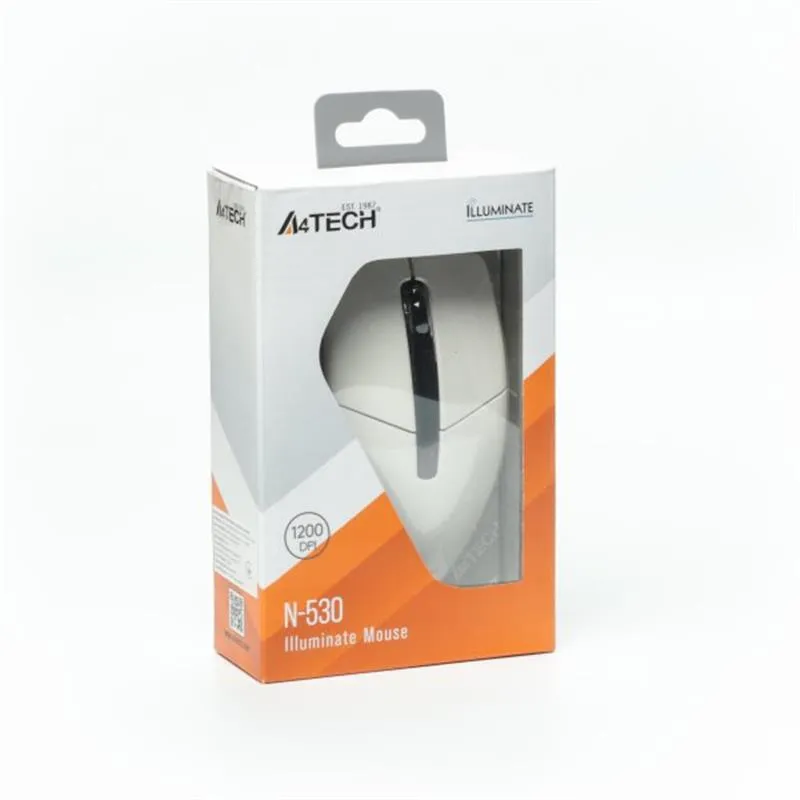 Миша A4Tech N-530 White - мініатюра 11