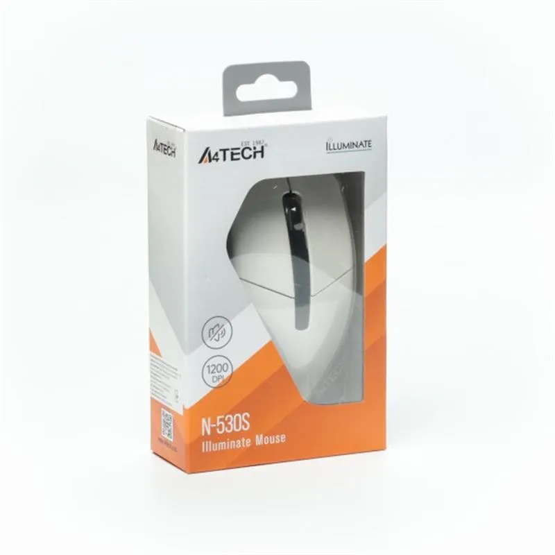 Миша A4Tech N-530S White - мініатюра 10