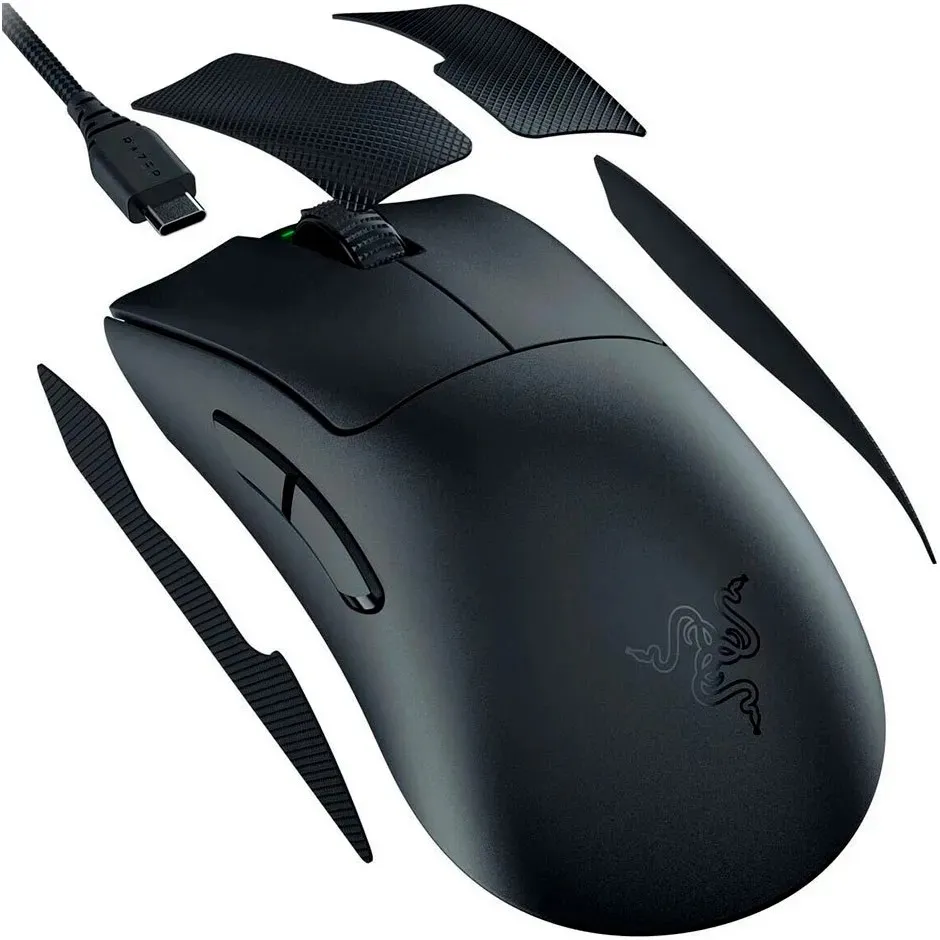 Миша бездротова Razer DeathAdder V3 Pro and HyperPolling Wireless Dongle (RZ01-04630300-R3WL) - мініатюра 6