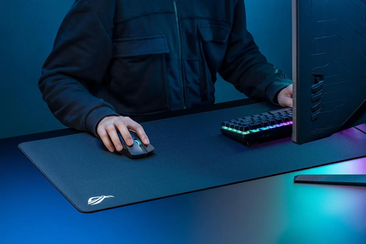 Ігрова поверхня Asus ROG Hone Ace XXL Black (90MP03G0-BPUA00) - мініатюра 10