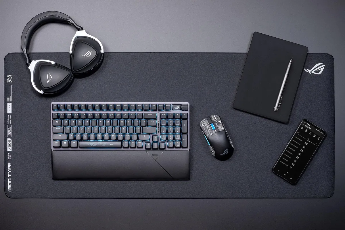 Ігрова поверхня Asus ROG Hone Ace XXL Black (90MP03G0-BPUA00) - мініатюра 11