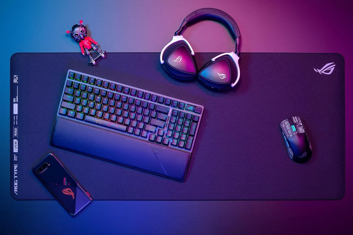 Ігрова поверхня Asus ROG Hone Ace XXL Black (90MP03G0-BPUA00) - мініатюра 12