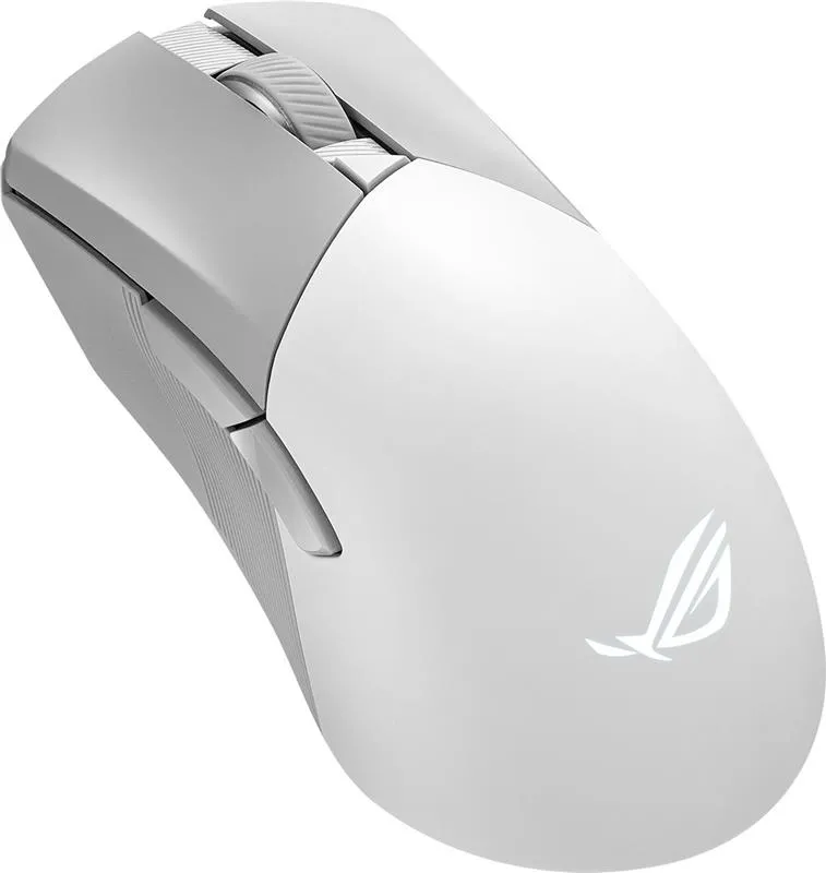 Миша бездротова Asus ROG Gladius III AimPoint RGB White (90MP02Y0-BMUA11) - мініатюра 2