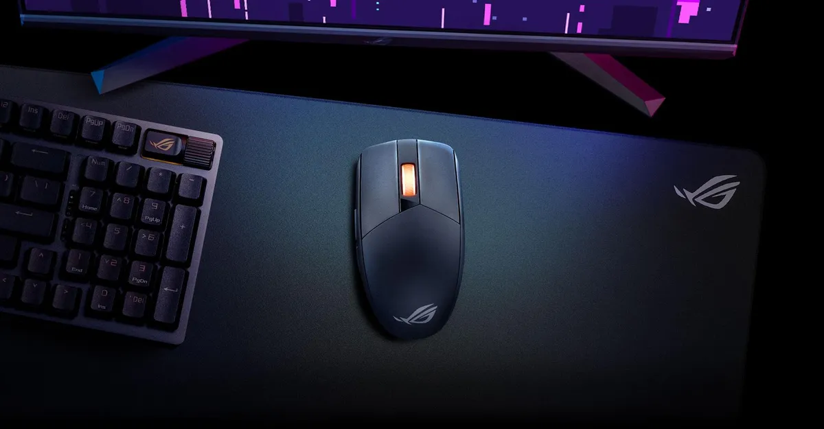 Миша Asus ROG Strix Impact III RGB WL/BT Black (90MP03D0-BMUA00) - мініатюра 11