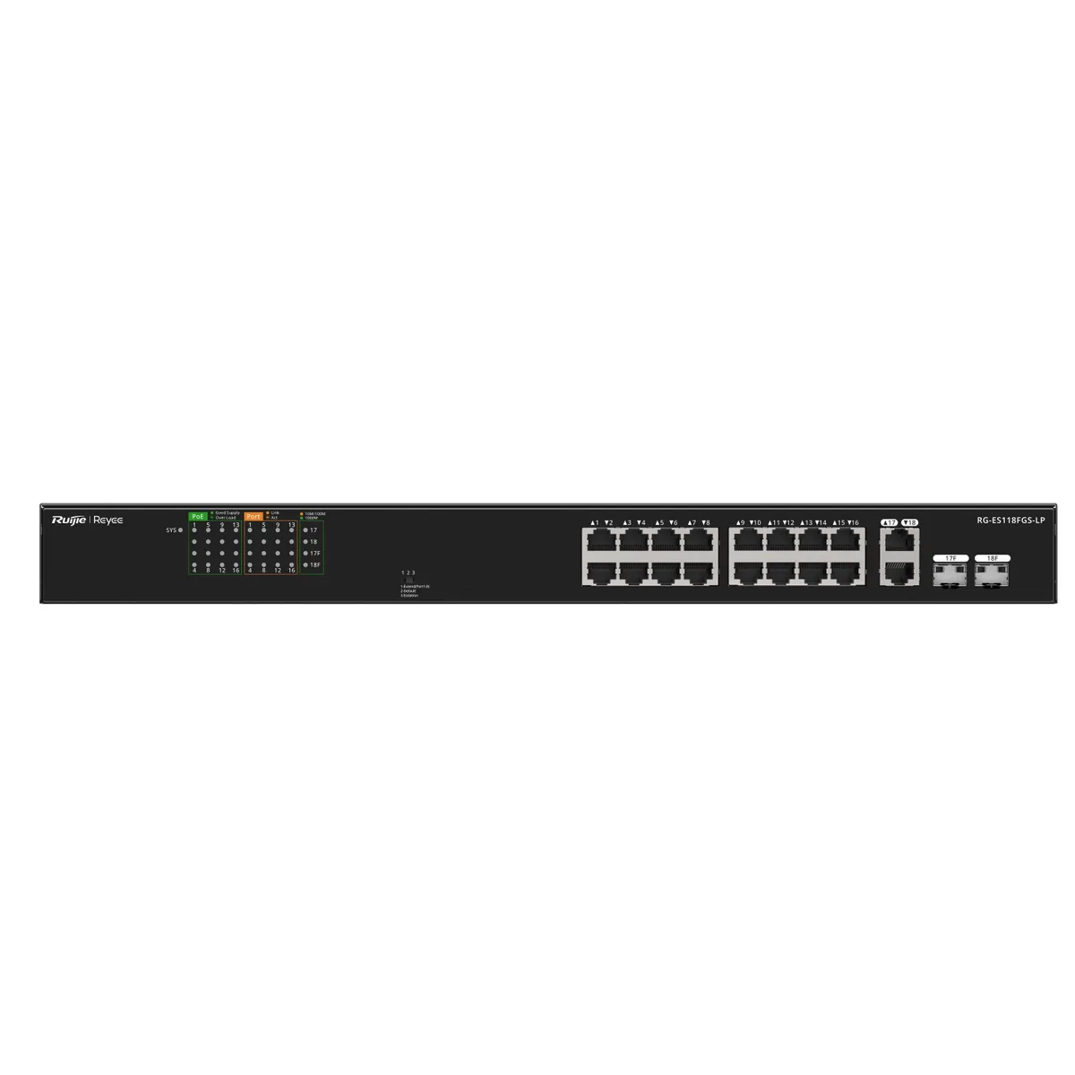 Комутатор Ruijie Reyee RG-ES118FGS-LP - зображення 1