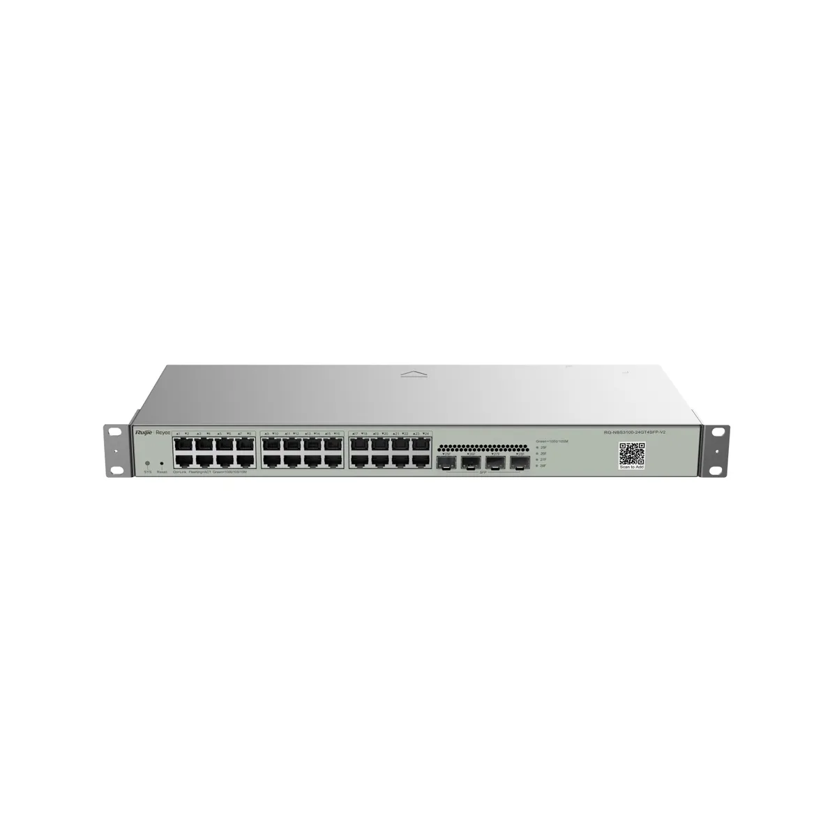 Комутатор Ruijie Reyee RG-NBS3100-24GT4SFP-V2 - зображення 1