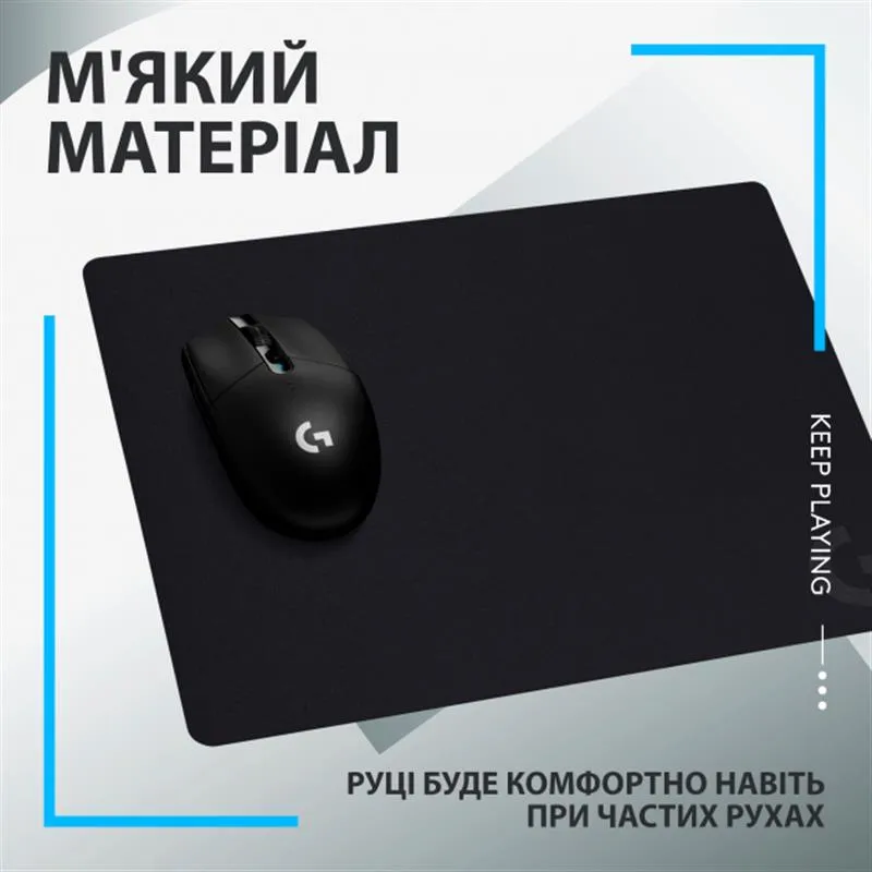 Ігрова поверхня Logitech G240 Black (943-000785) - мініатюра 6