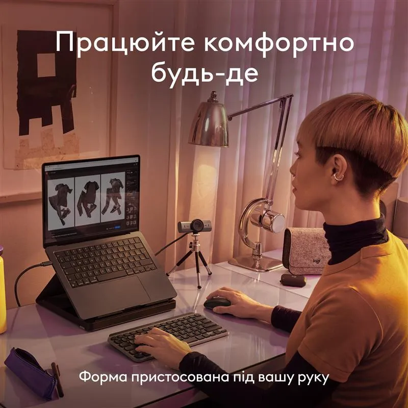 Миша бездротова Logitech MX Anywhere 3S for Mac Pale Grey (910-006946) - мініатюра 10