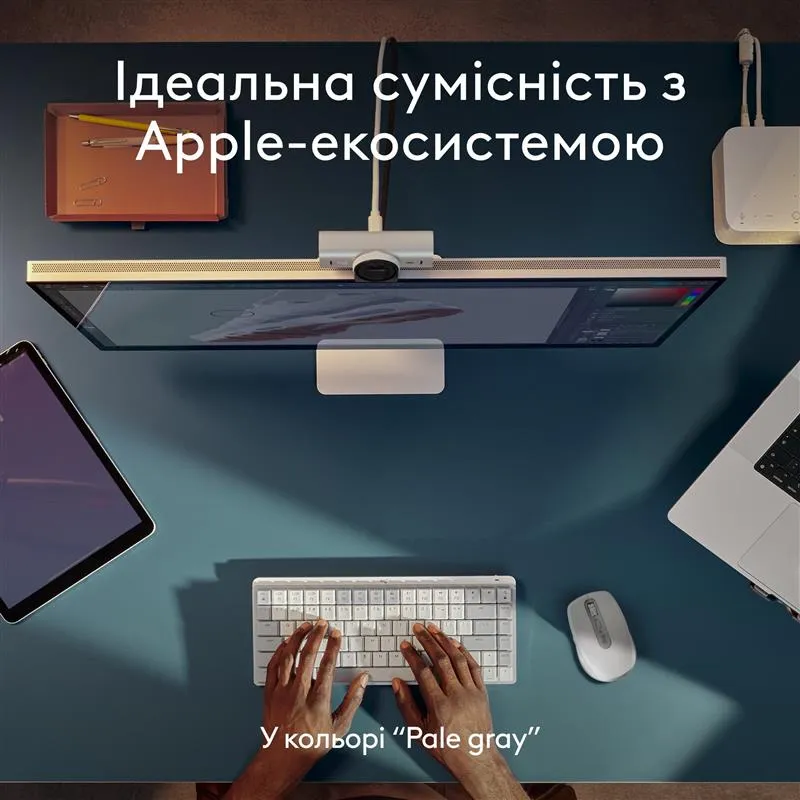 Миша бездротова Logitech MX Anywhere 3S for Mac Pale Grey (910-006946) - мініатюра 11