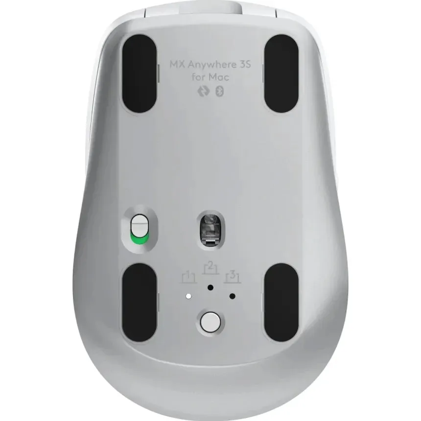 Миша бездротова Logitech MX Anywhere 3S for Mac Pale Grey (910-006946) - мініатюра 8