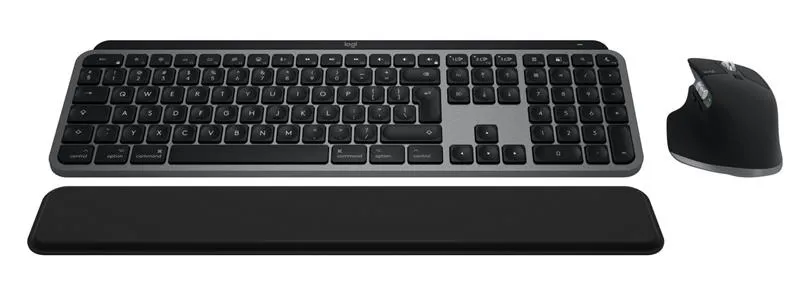 Комплект (клавіатура, миша) бездротовий Logitech MX Keys S Combo for Mac Space Grey (920-012845) - мініатюра 2