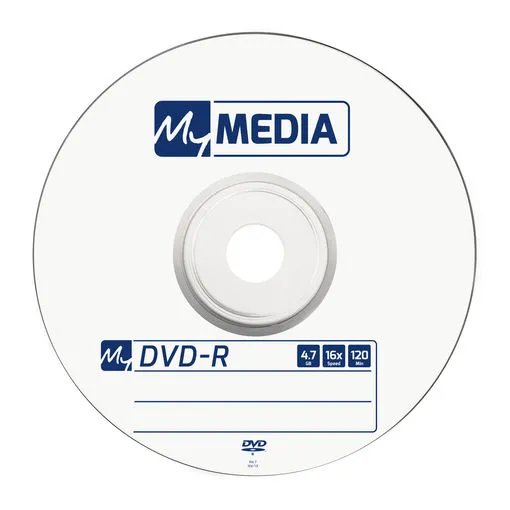 Диски DVD-R MyMedia (69200) 4.7GB, 16x, Matt Silver Wrap, 50шт - мініатюра 2