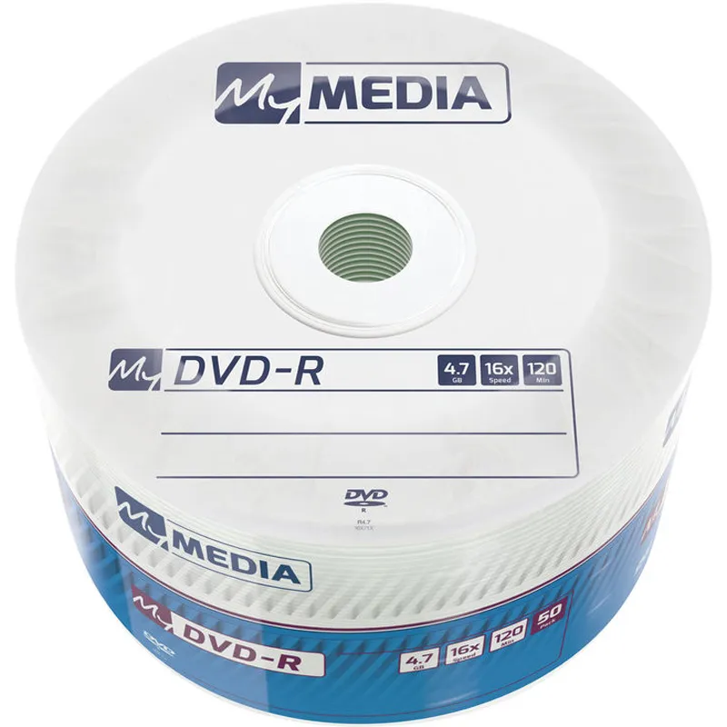 Диски DVD-R MyMedia (69200) 4.7GB, 16x, Matt Silver Wrap, 50шт - мініатюра 3