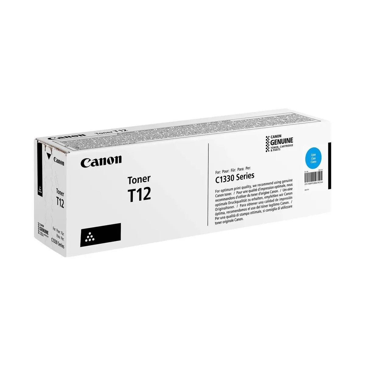 Картридж Canon T12 i-Sensys C1330 Cyan (5097C006) - мініатюра 2
