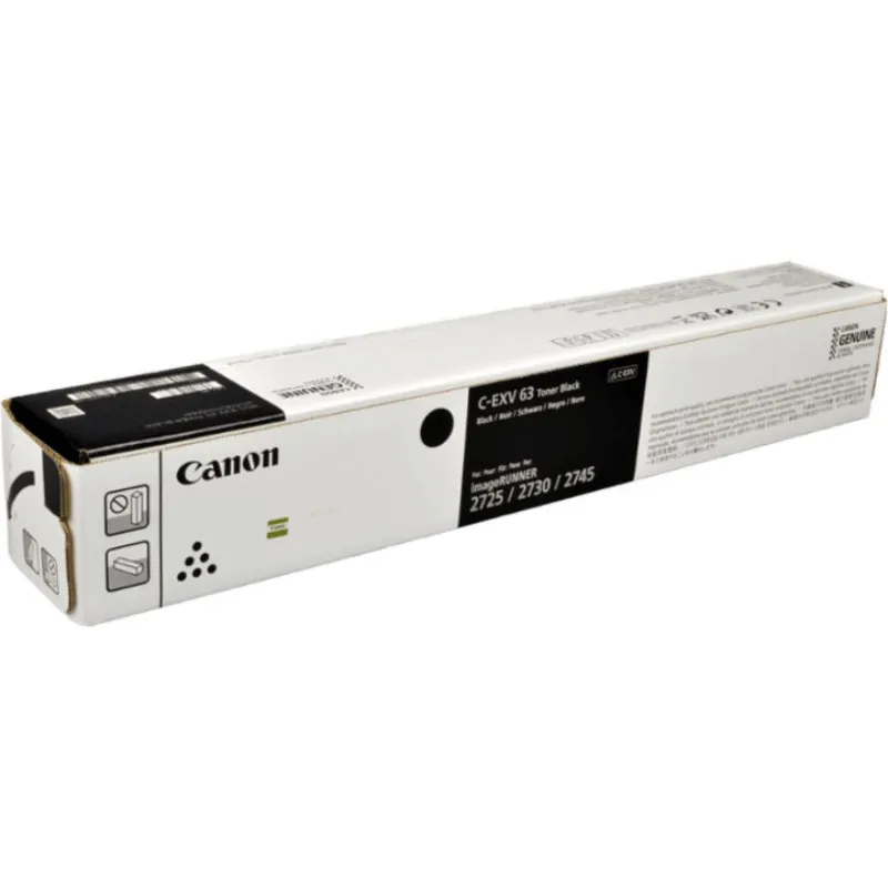 Тонер для Canon (C-EXV63) IR2725i Black (5142C002) - зображення 1