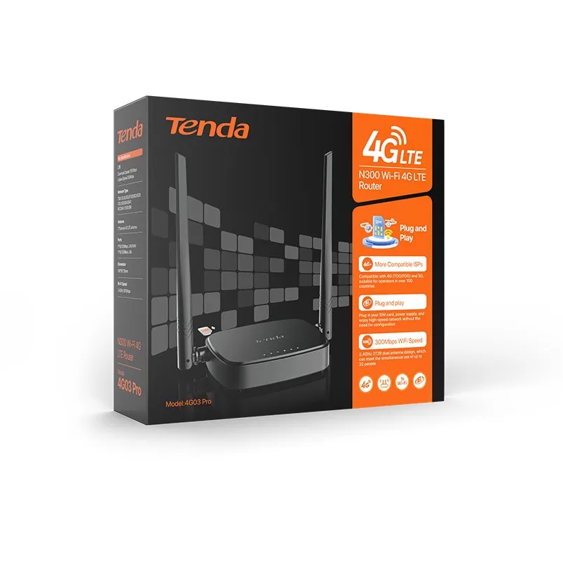Бездротовий маршрутизатор Tenda 4G03 Pro - мініатюра 4