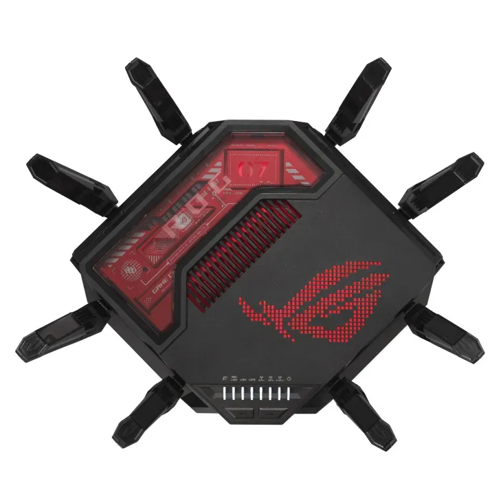Бездротовий маршрутизатор Asus ROG Rapture GT-BE19000 (90IG0850-MO9A0V) - мініатюра 4