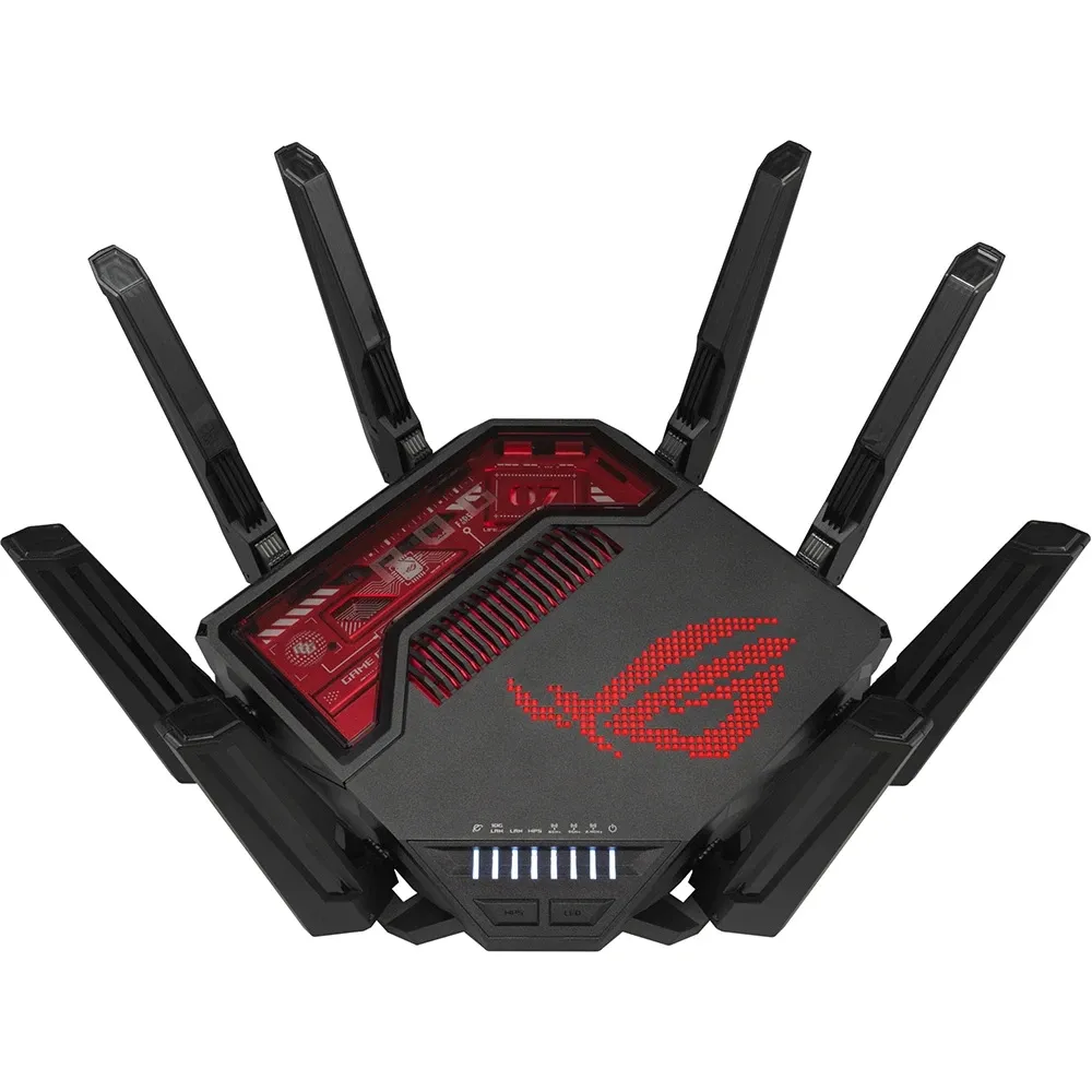 Бездротовий маршрутизатор Asus ROG Rapture GT-BE19000 (90IG0850-MO9A0V) - мініатюра 9