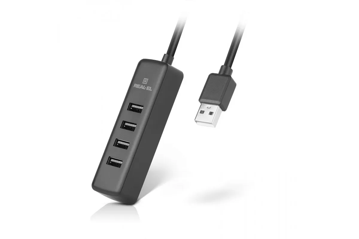 USB-хаб REAL-EL HQ-175 4 ports - зображення 1