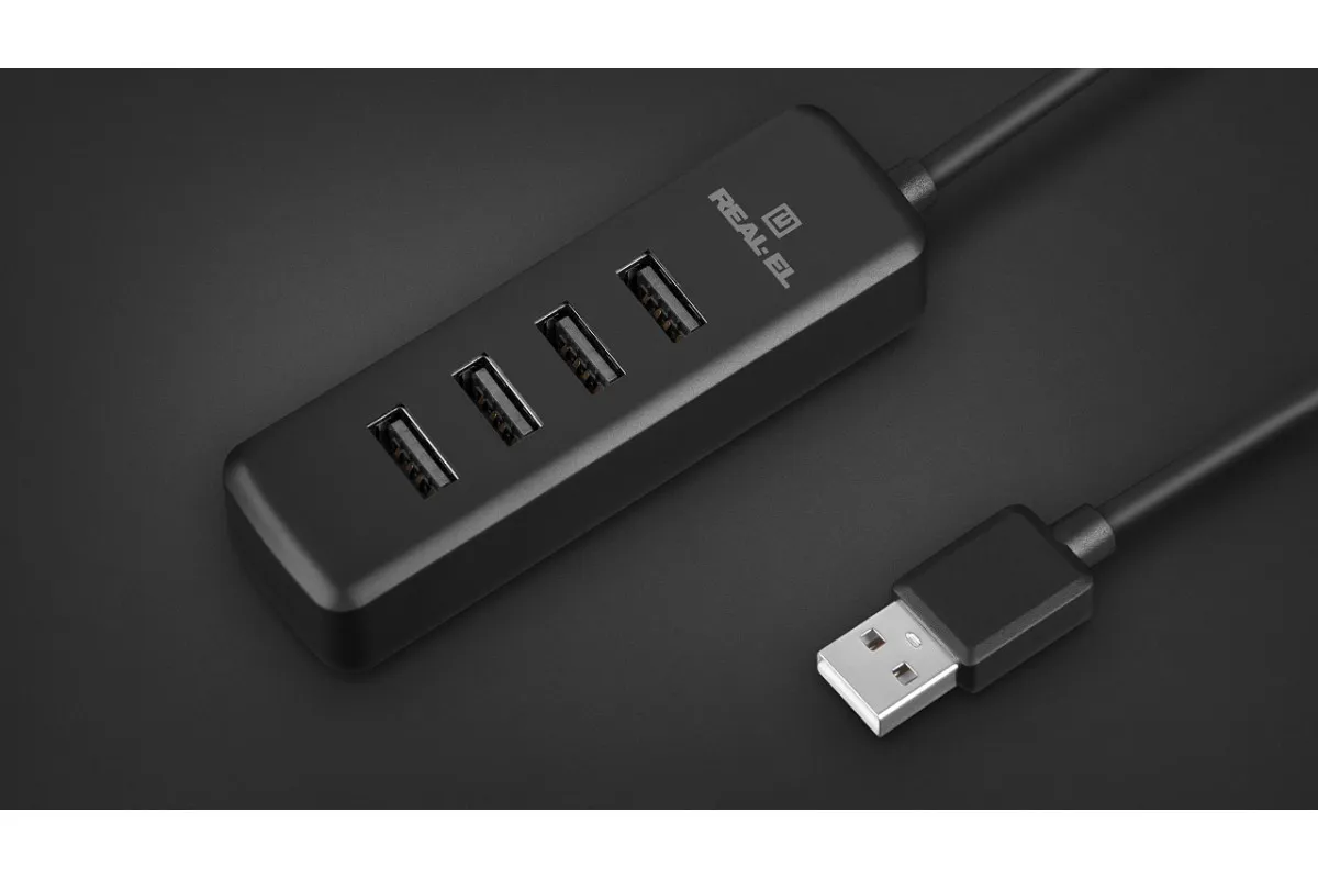 USB-хаб REAL-EL HQ-175 4 ports - мініатюра 10