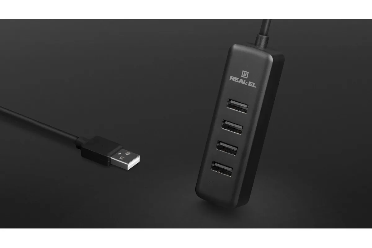 USB-хаб REAL-EL HQ-175 4 ports - мініатюра 11