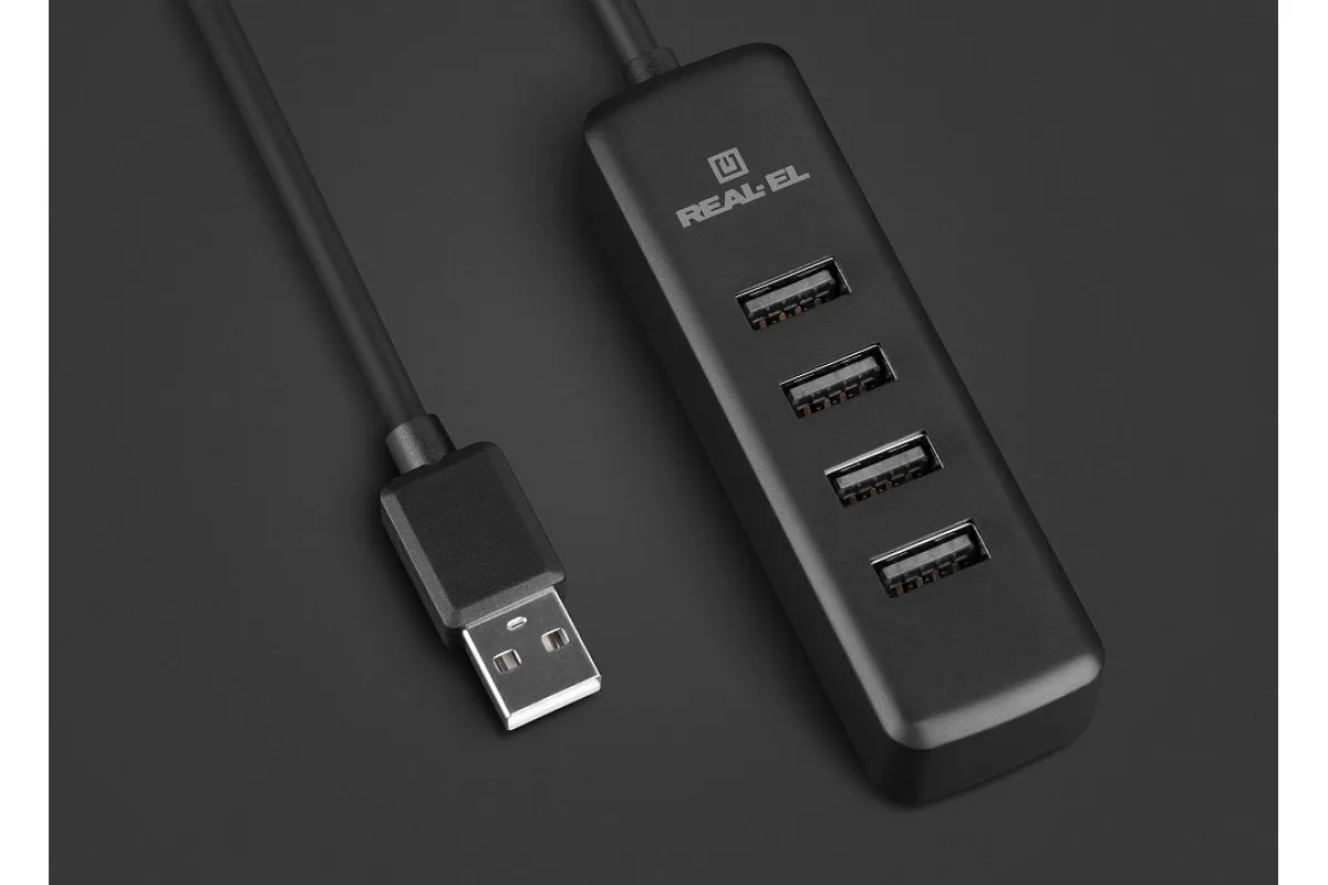 USB-хаб REAL-EL HQ-175 4 ports - мініатюра 12