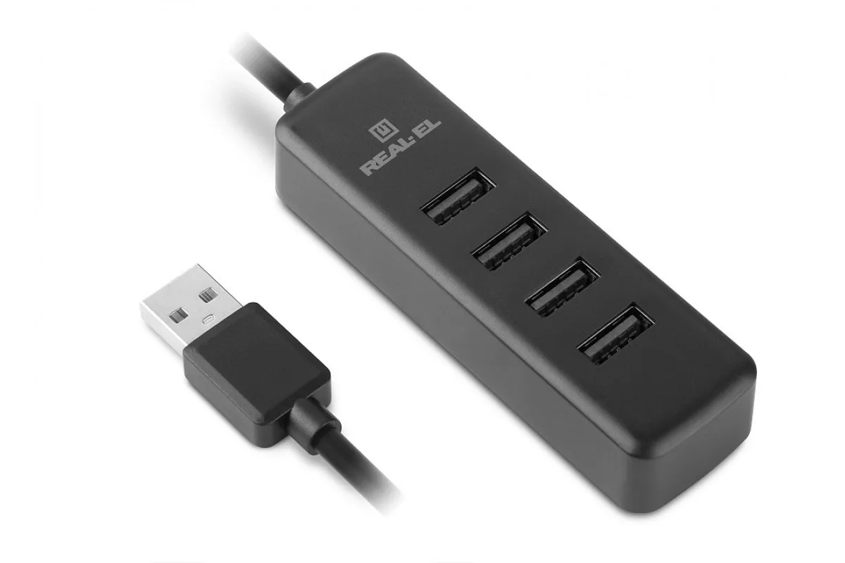 USB-хаб REAL-EL HQ-175 4 ports - мініатюра 3