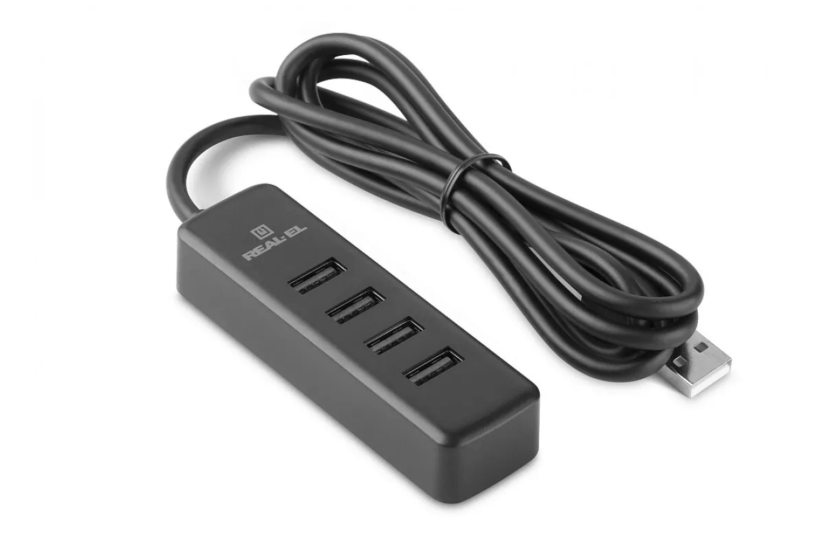 USB-хаб REAL-EL HQ-175 4 ports - мініатюра 4