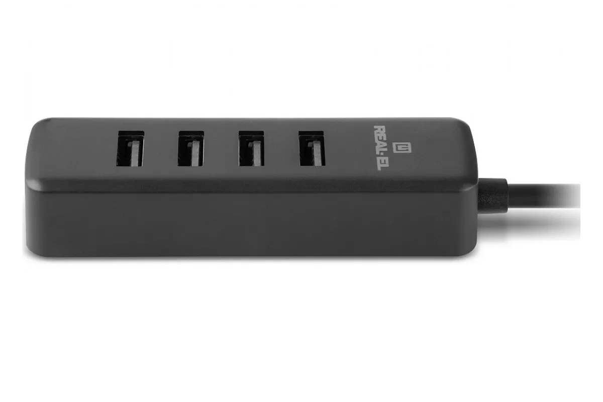 USB-хаб REAL-EL HQ-175 4 ports - мініатюра 6