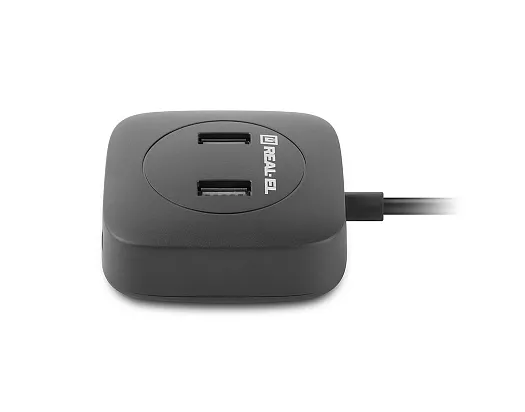 USB-хаб REAL-EL HQ-177 4 ports - мініатюра 4