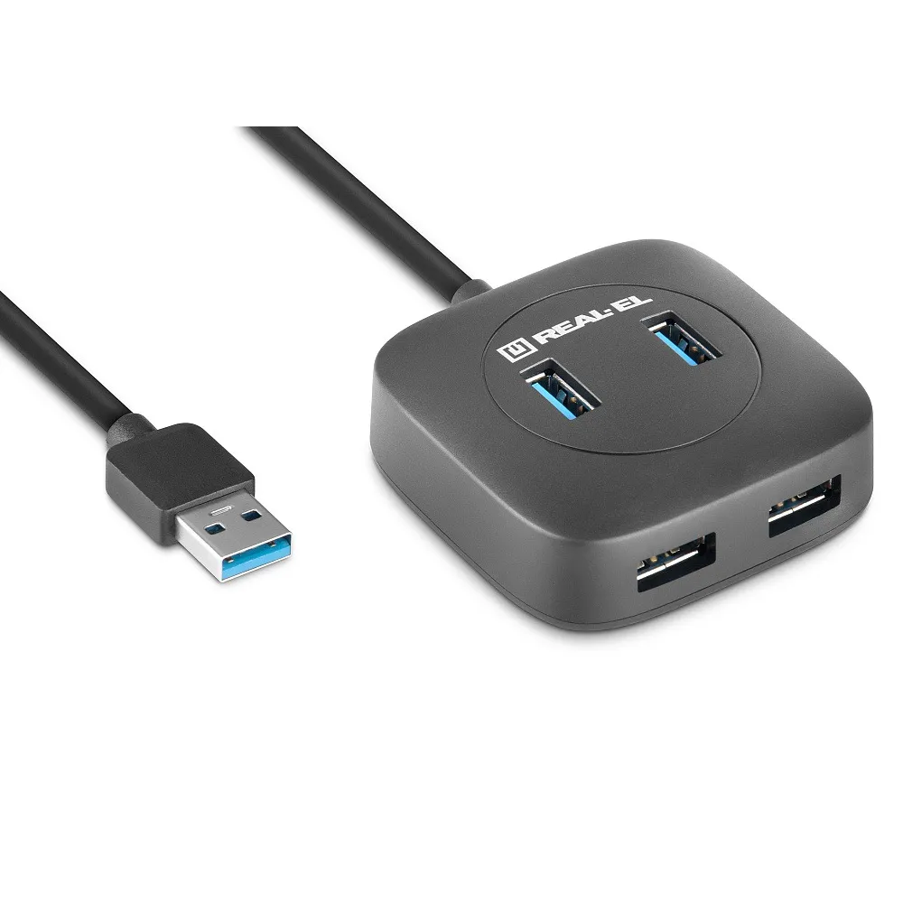USB-хаб REAL-EL HQ-187 4 ports - мініатюра 12