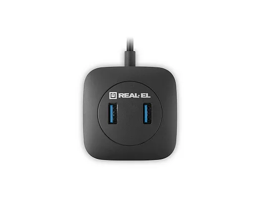 USB-хаб REAL-EL HQ-187 4 ports - мініатюра 6