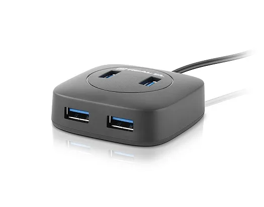 USB-хаб REAL-EL CQ-407 4 ports - мініатюра 3