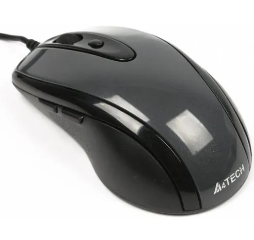 Миша A4Tech N-708X Glossy Grey - зображення 1