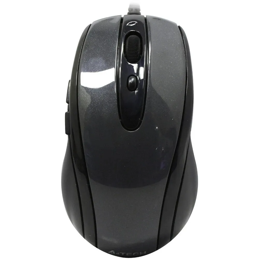 Миша A4Tech N-708X Glossy Grey - мініатюра 5