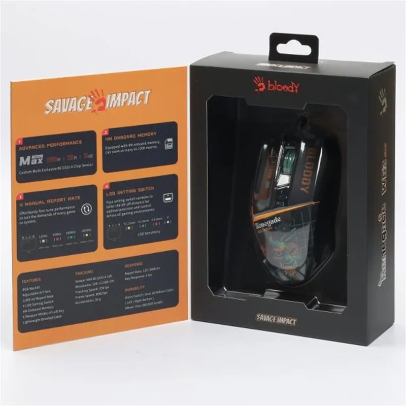 Миша Bloody W63 Max Renegade Midnight - мініатюра 2