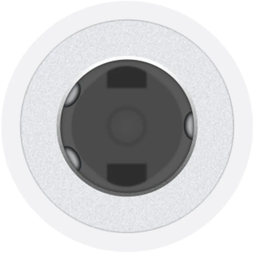 Адаптер Apple USB Type-C - 3.5 мм (M/F), 0.1 м, White (MW2Q3ZM/A) - мініатюра 2