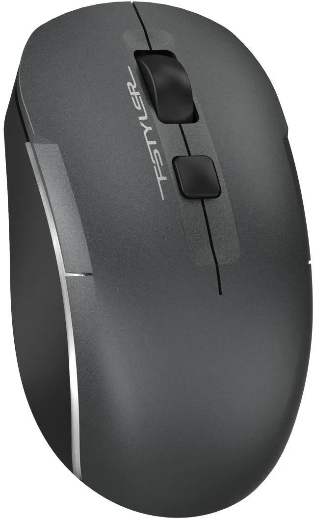 Миша бездротова A4Tech Fstyler FB26CS Air2 Smoky Grey - зображення 1