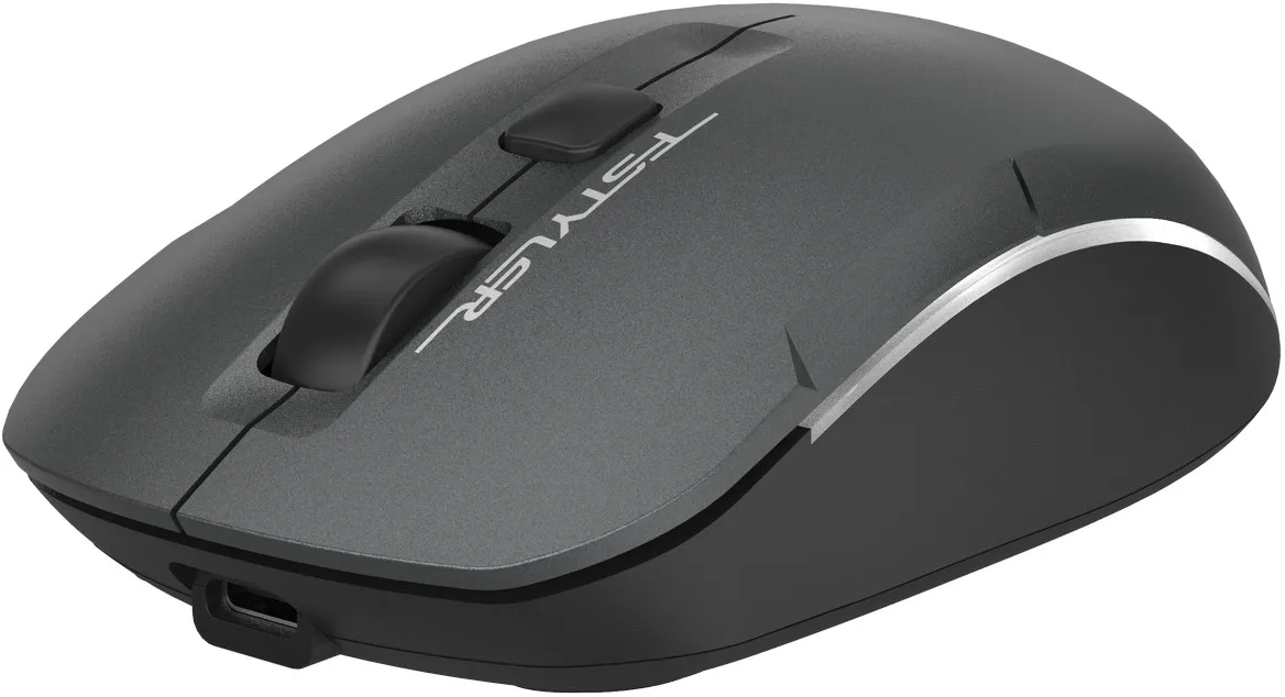 Миша бездротова A4Tech Fstyler FB26CS Air2 Smoky Grey - мініатюра 4