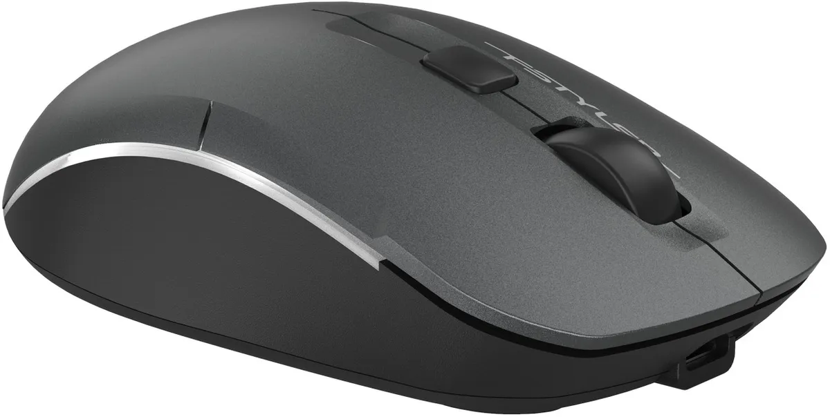 Миша бездротова A4Tech Fstyler FB26CS Air2 Smoky Grey - мініатюра 5