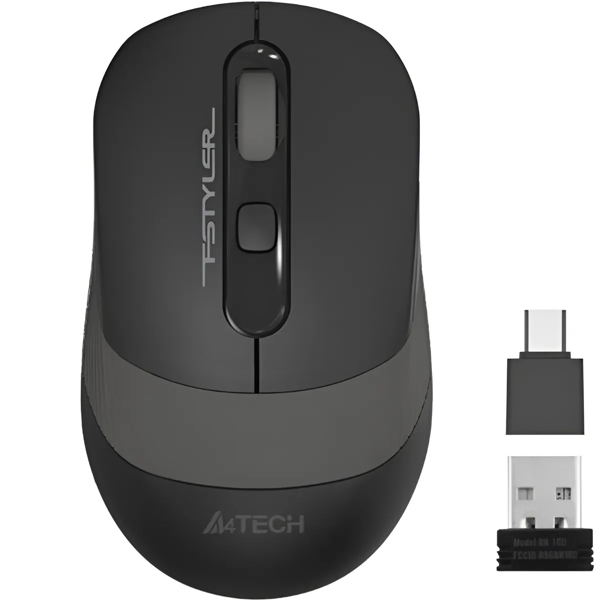 Миша бездротова A4Tech Fstyler FG10CS Air2 Stone Grey - мініатюра 9