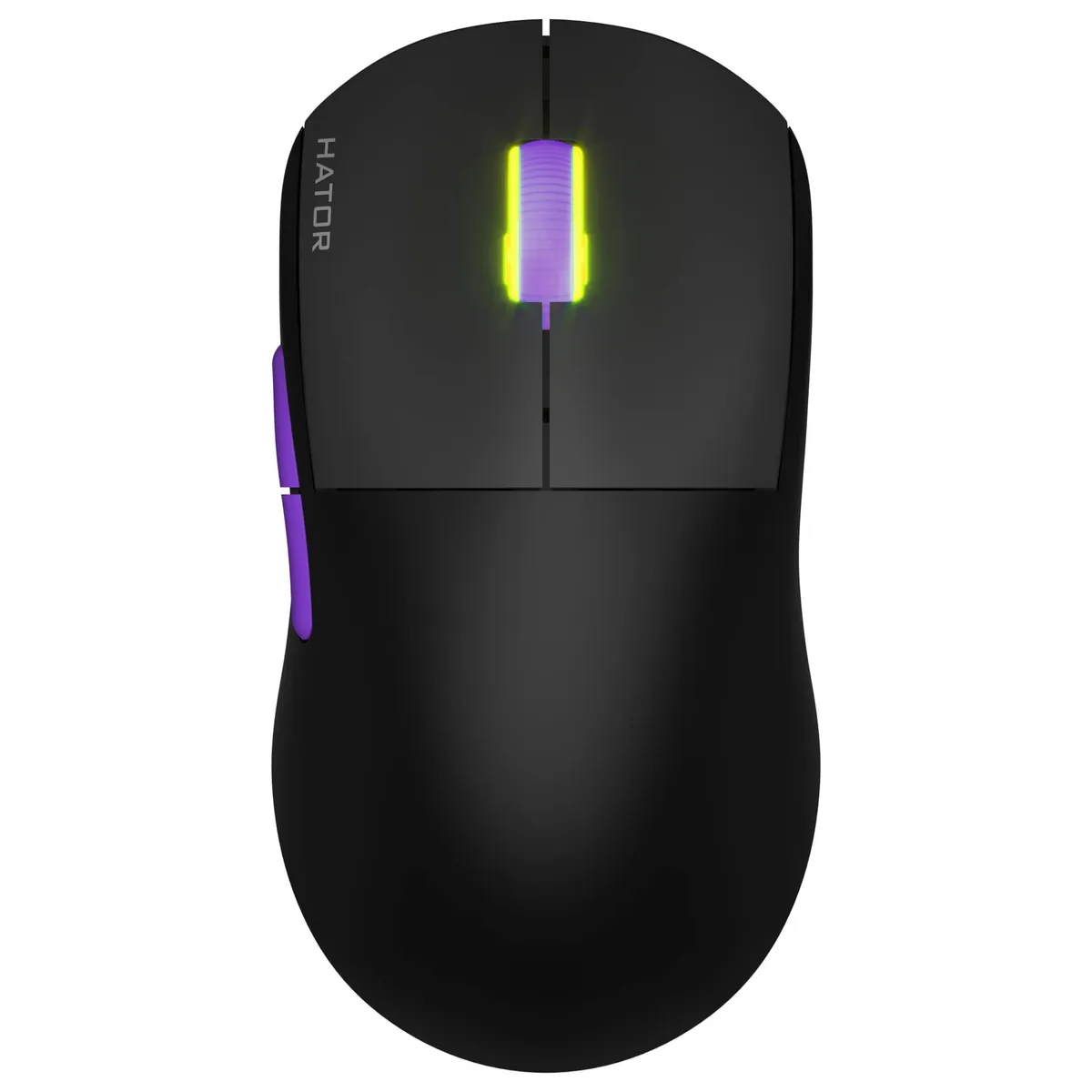 Миша бездротова Hator Quasar 2 Ultra 4K Wireless Black/Lilac (HTM570BL) - мініатюра 7