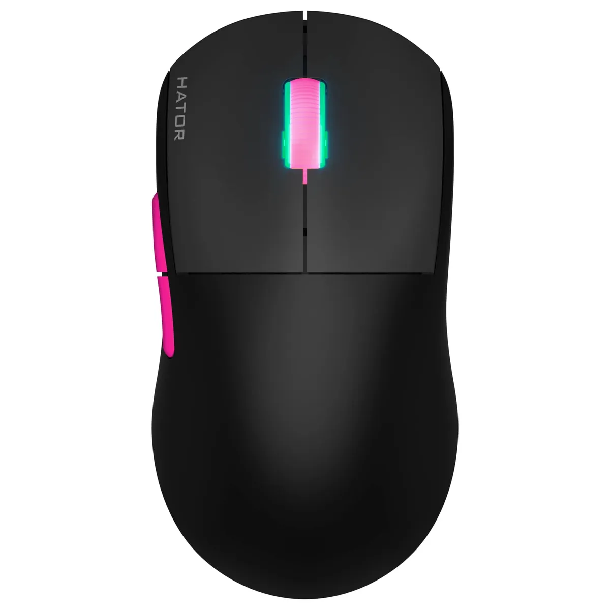 Миша бездротова Hator Quasar 2 Ultra 4K Wireless Black/Pink (HTM570BP) - мініатюра 2