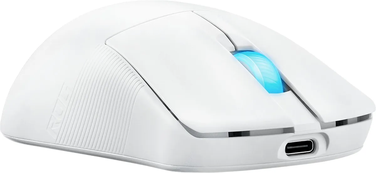 Миша бездротова Asus ROG Harpe Ace Aim Mini White (90MP03Z0-BMUA10) - мініатюра 5