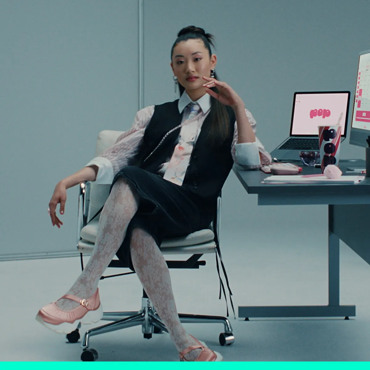 Комплект (клавіатура, миша) бездротовий Logitech Pop Icon Combo Lilac (920-013078) - мініатюра 9