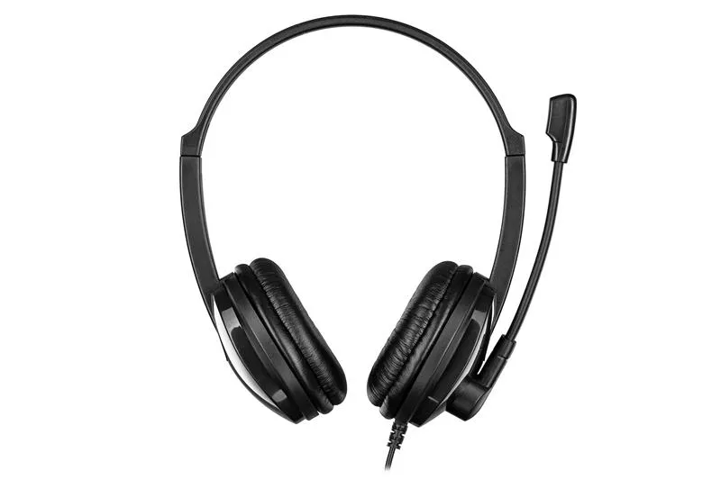 Гарнітура 2E CH12 USB Black (2E-CH12SU) - мініатюра 2