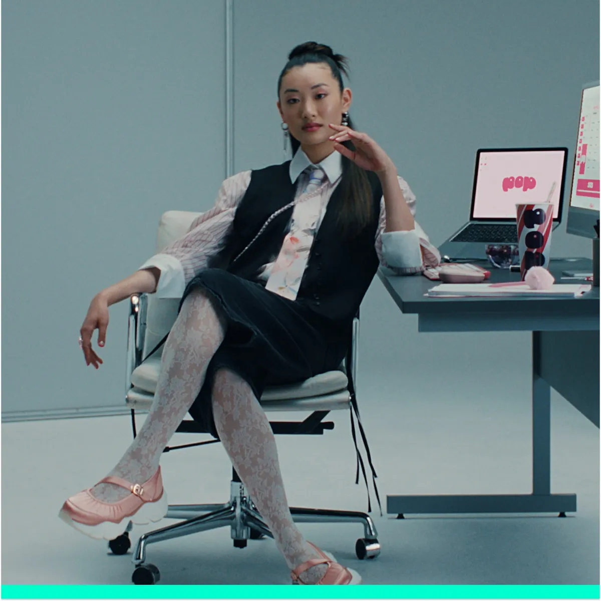 Комплект (клавіатура, миша) бездротовий Logitech Pop Icon Combo Off White (920-013141) - мініатюра 9