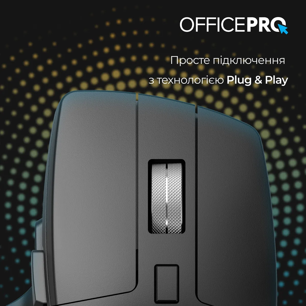 Миша бездротова OfficePro M395B Black - мініатюра 4