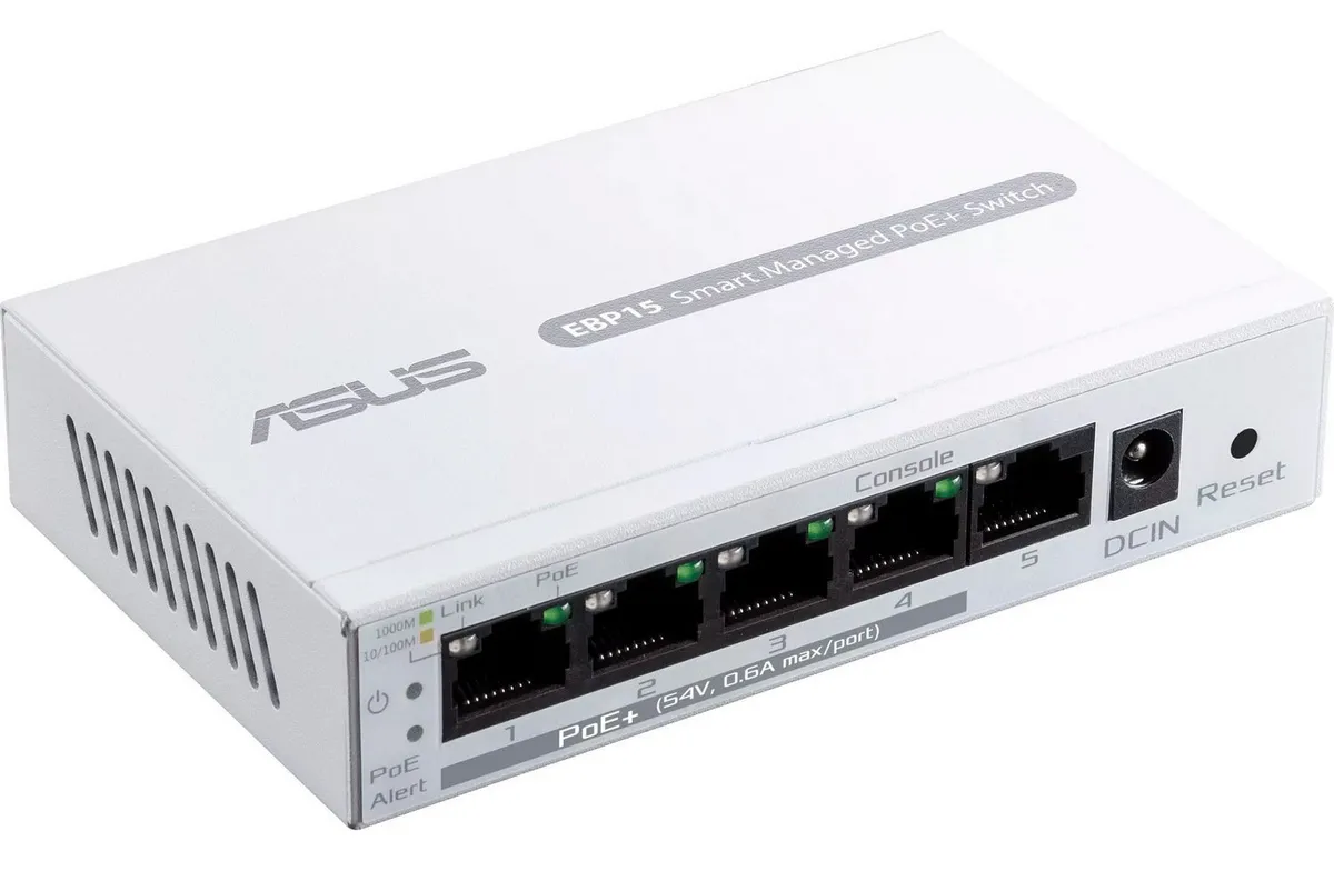 Комутатор Asus ExpertWiFi EBP15 (90IG08D0-MO3B00) - мініатюра 2